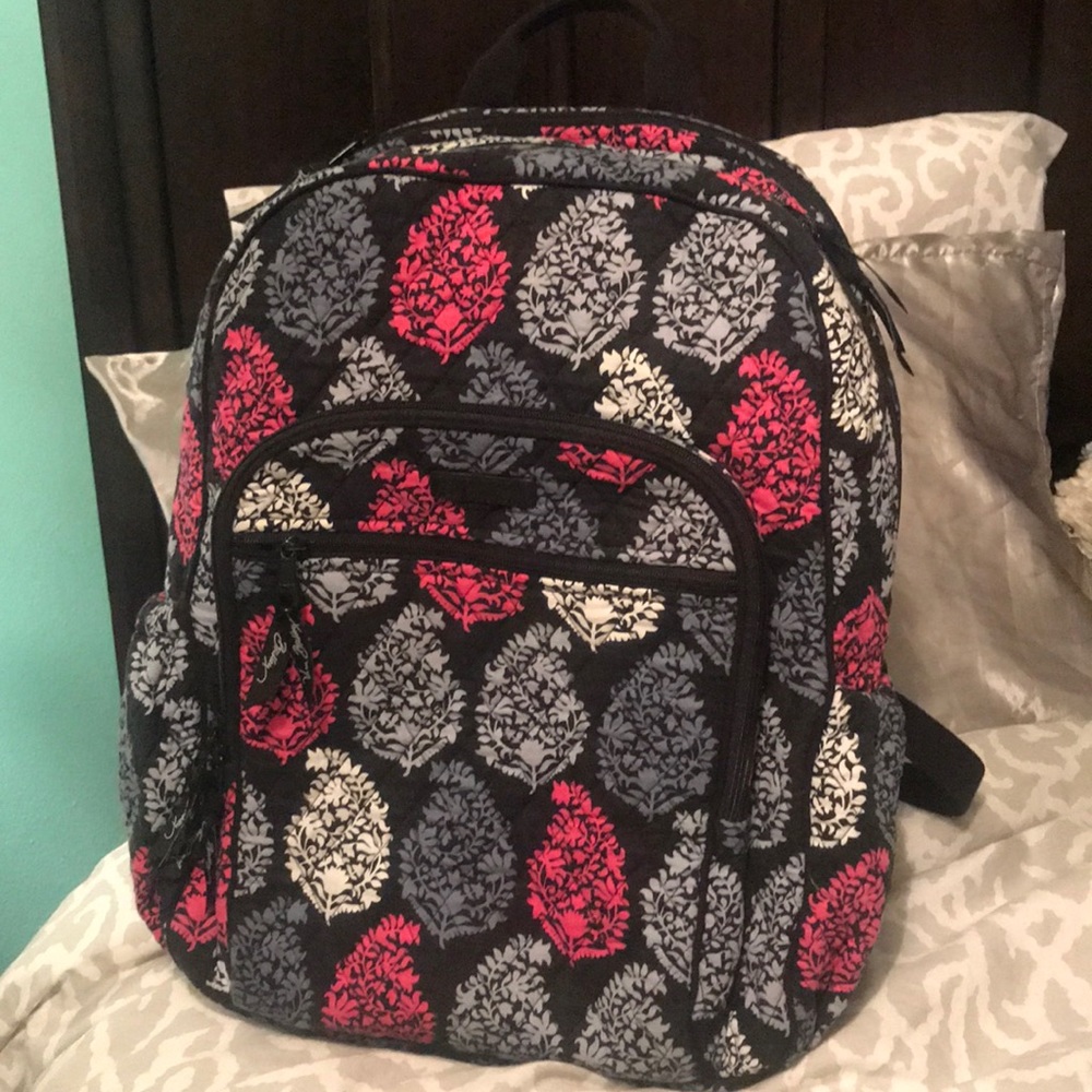 Vera Bradley Campus Tech Backpack with Makeup Bag
